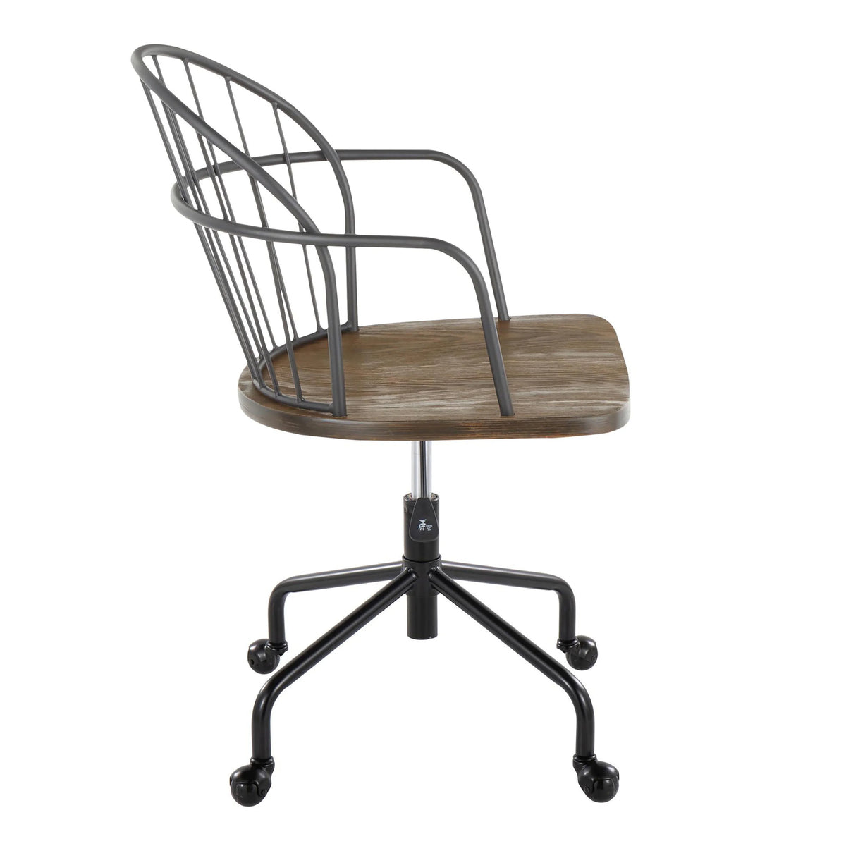Adjustable Farmhouse Office Chair Y1637