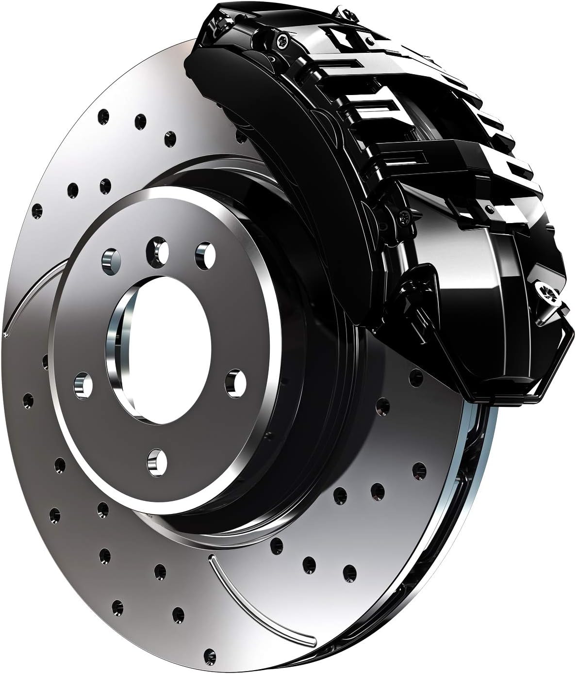 High Gloss Black Epoxy Brake Caliper Paint Kit Pack of 2 V677336