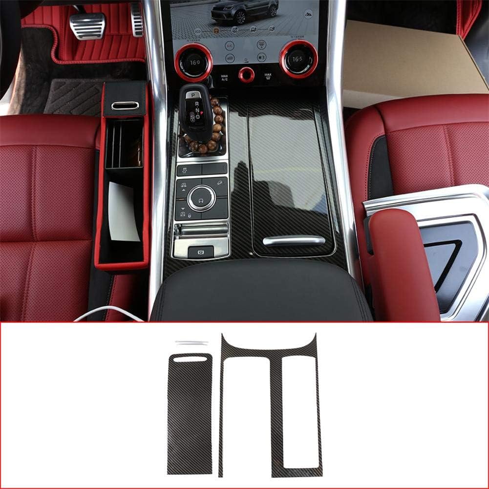 Carbon Fiber Style ABS Plastic Center Console Panel Cover Trim U8918