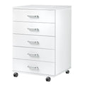 White 5 Drawer Storage Dresser G47872