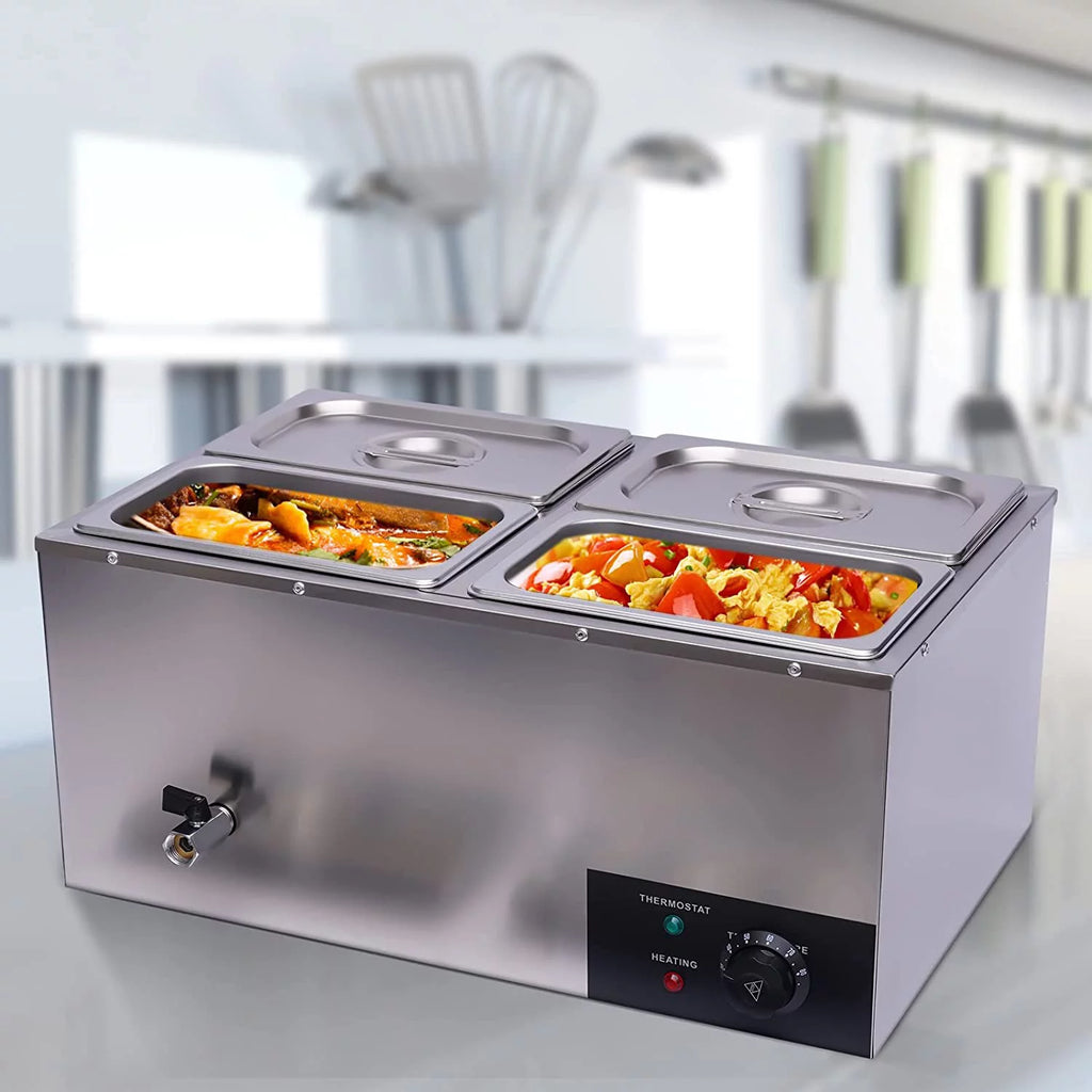110V 4-Pan Commercial Food Warmer L171
