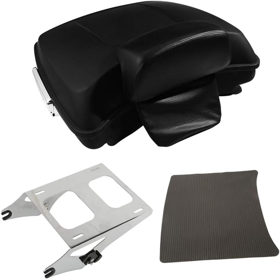 Razor Tour Pak Pack Trunk & Backrest Pad Vivid Black J293