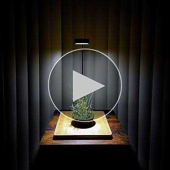 Full Spectrum LED Light with Bamboo Board Aquarium Nano Tank V372065