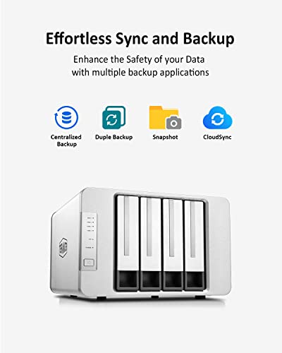 4-Bay NAS Network Storage Server with 2.5GbE Port U284464