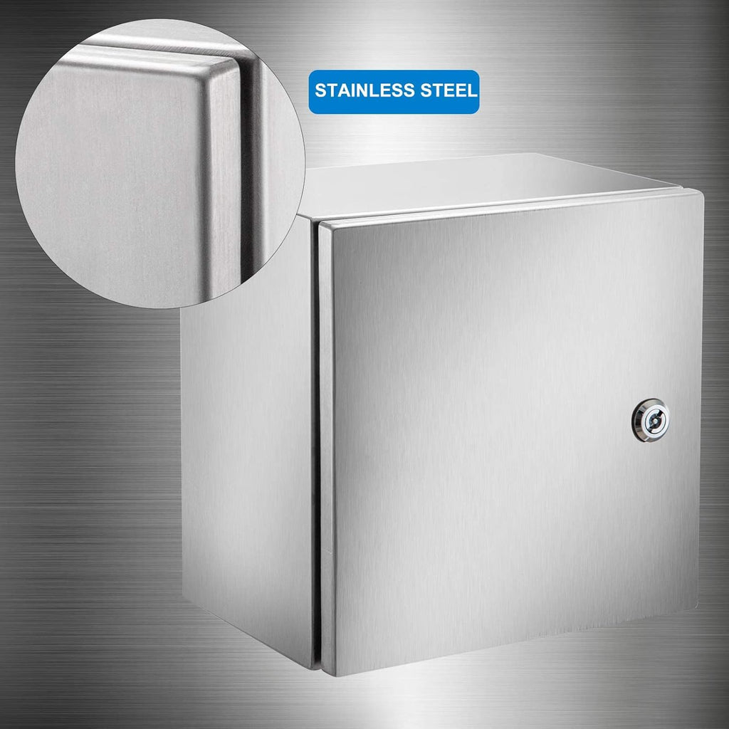 12 x 12 x 8'' NEMA 4X Steel Electrical Enclosure M225991