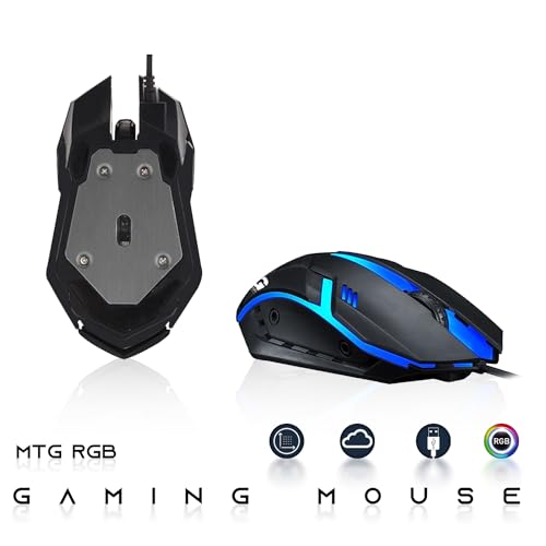 Intel Core i7 16GB RAM 512GB SSD 24-inch Monitor AMD RX 550 RGB Speaker RGB Keyboard Mouse WiFi Win 10 Pro Desktop PC Gaming Bundle F346925