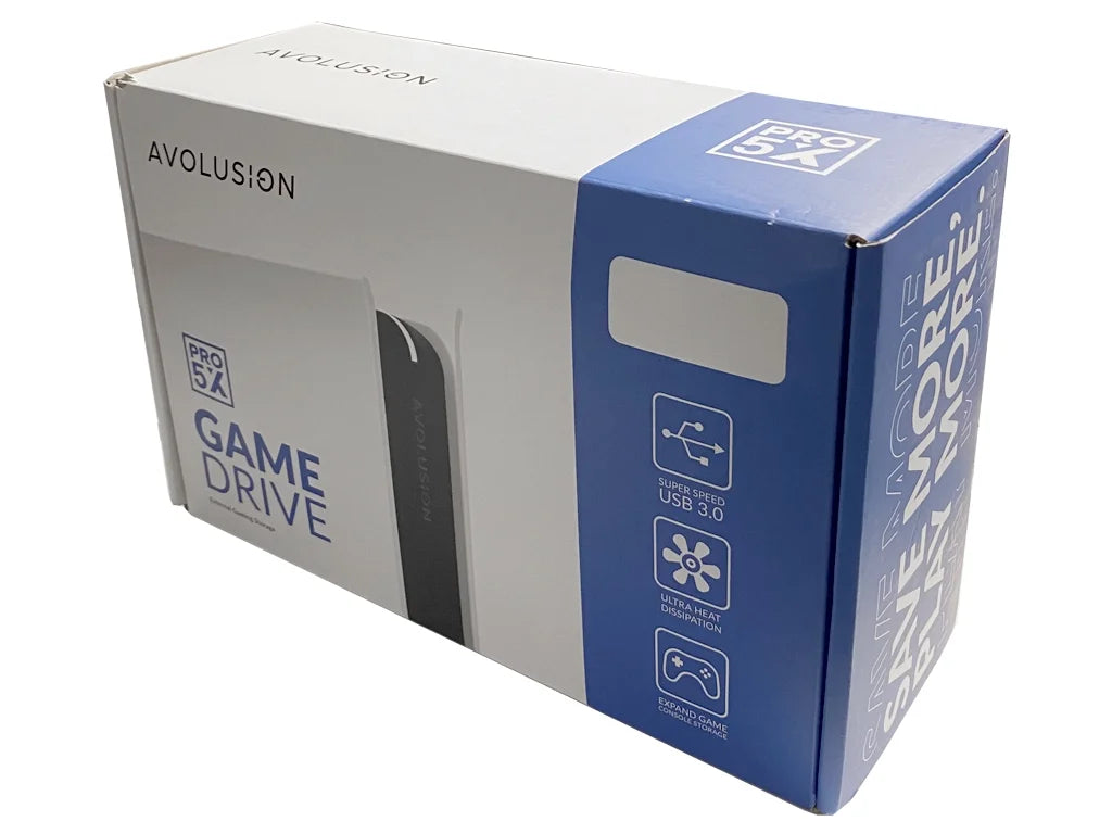 2TB USB 3.0 External Gaming Hard Drive (Grey) K6955