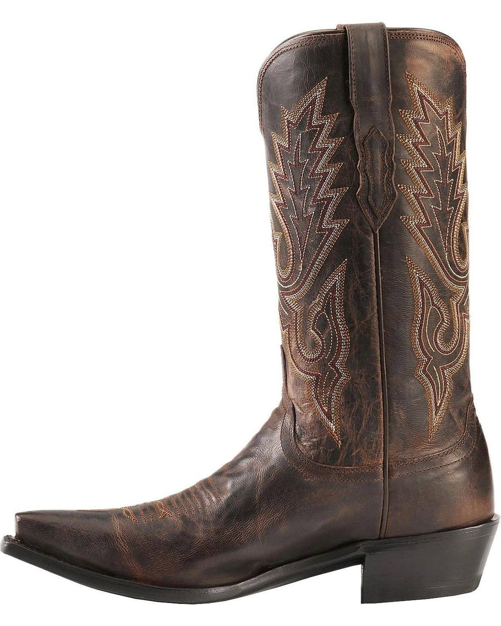 Chocolate Madras Goat Cowboy Boots I291