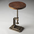 Industrial Chic Adjustable Accent Table R104