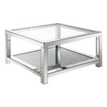 Square Glass Top Coffee Table E206498