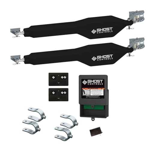 Heavy-Duty Automatic Gate Opener Kit for Swing Gates with Remote F498