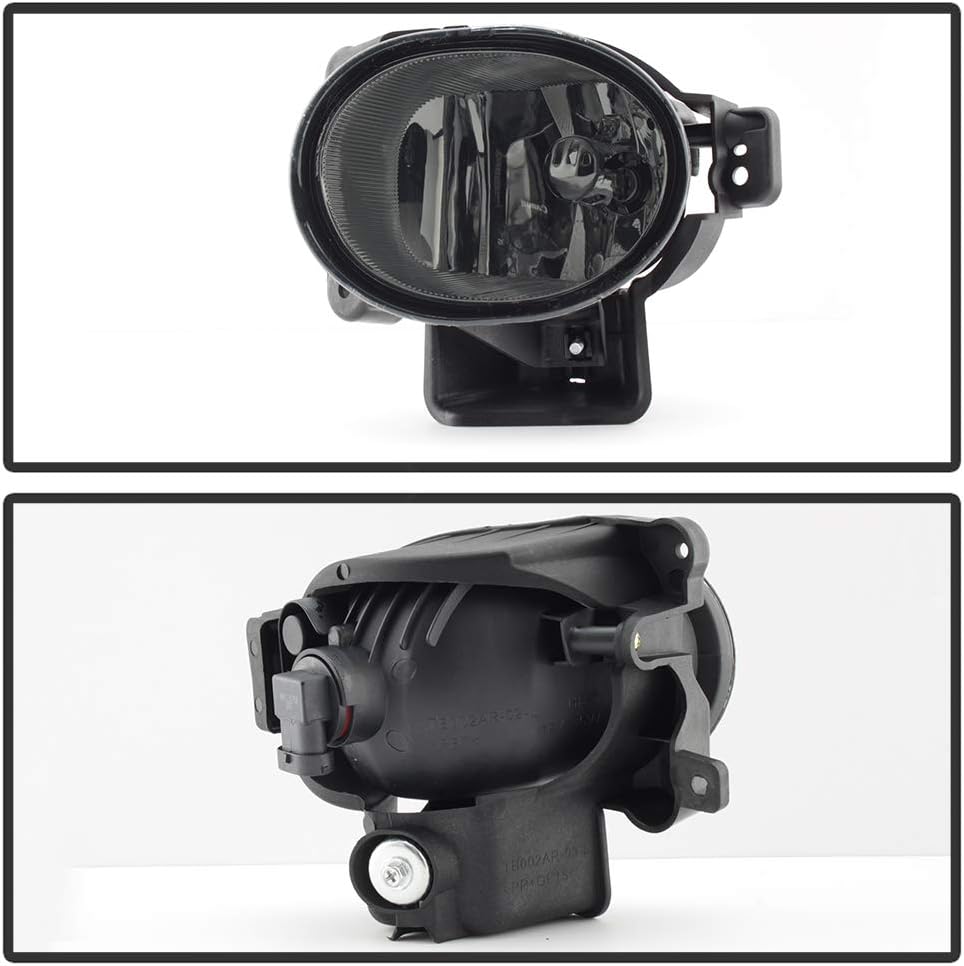 Smoked Lens Bumper Fog Lights Assembly P534