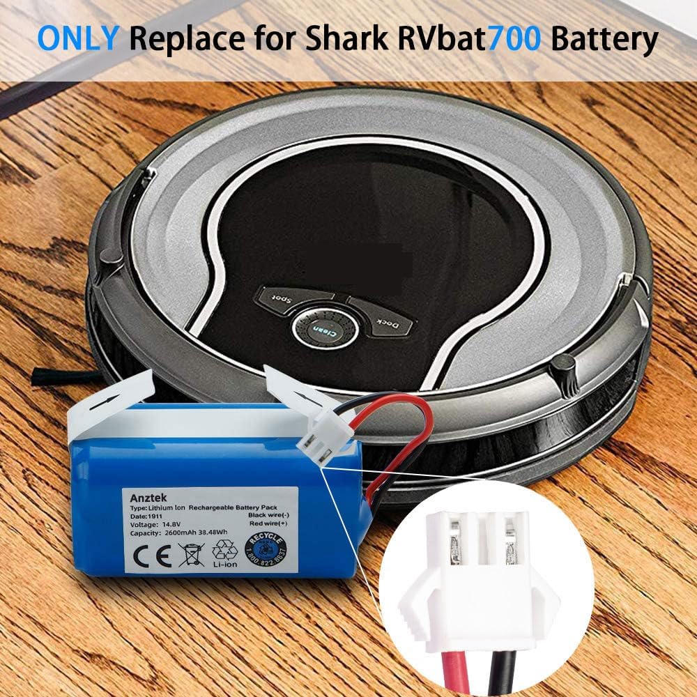 14.8V 2600mAh Rechargeable Battery (3 Prong Plug) Y3527