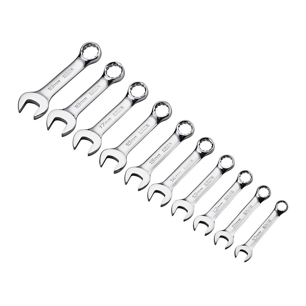 10 Piece Metric Combination Wrench Set Y362