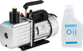 8CFM 1 HP Two Stage Air Conditioning Vacuum Pump 120V 0.3PA W477