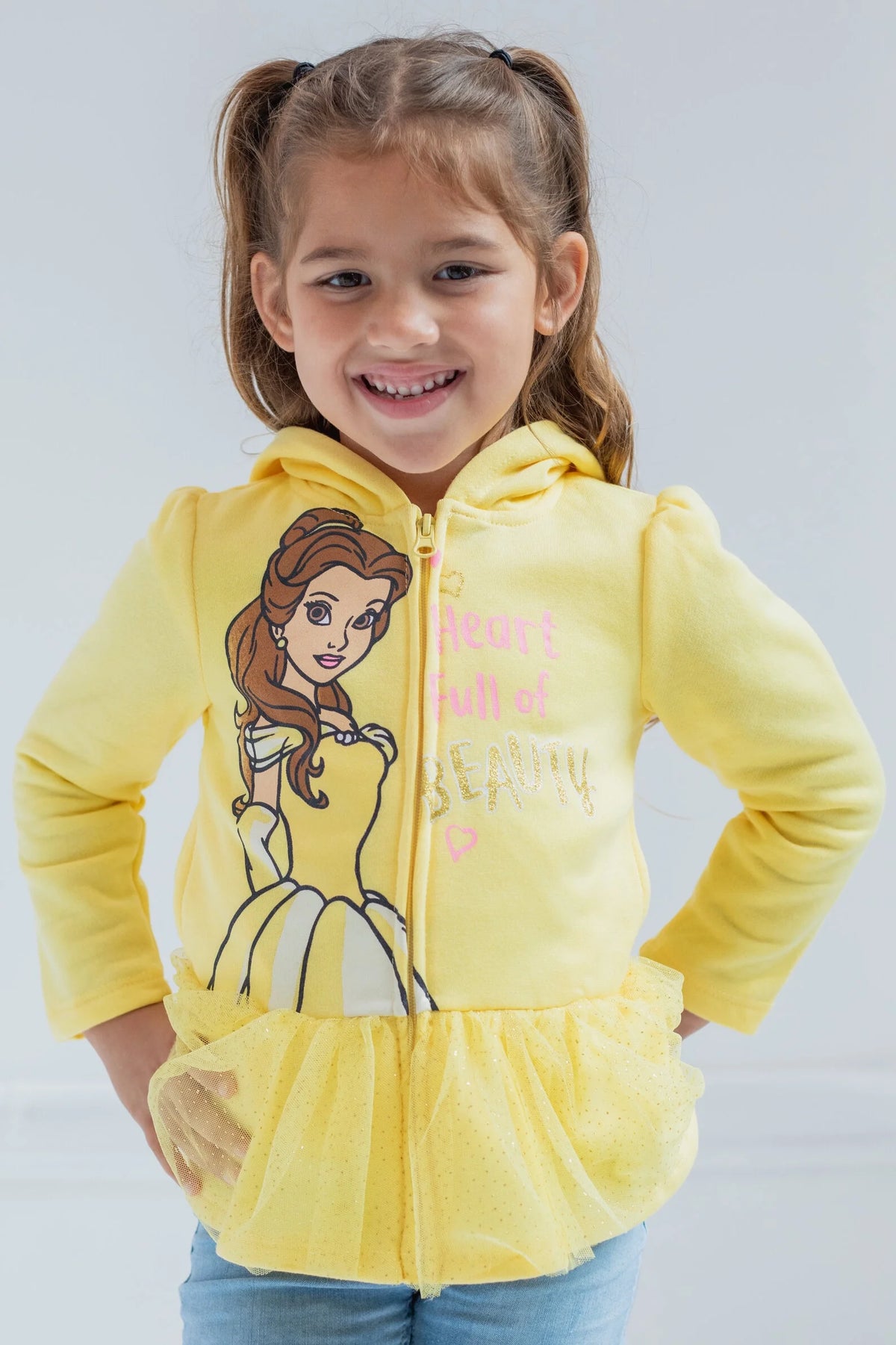 Disney Princess Belle Zip Up Hoodie C95775