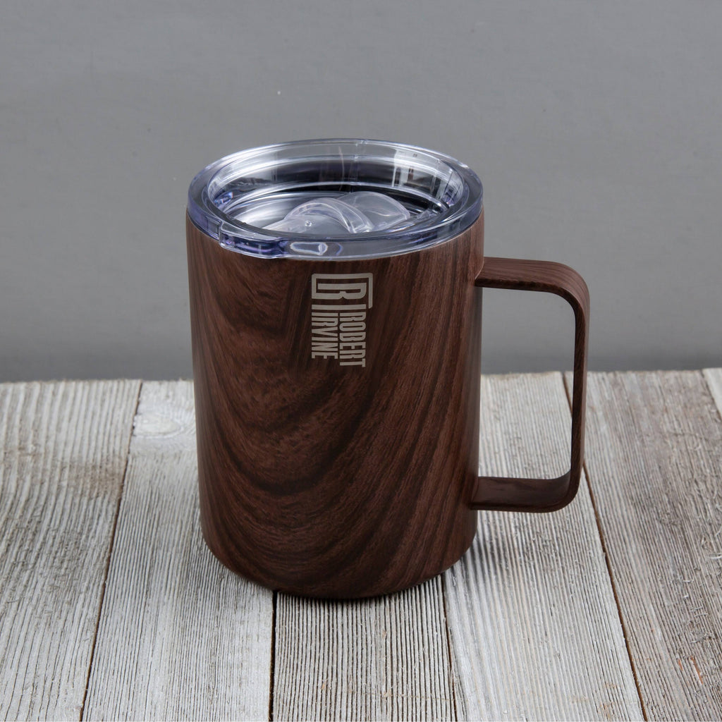 Insulated Coffee Mugs, Set of 2 - Gray X688968