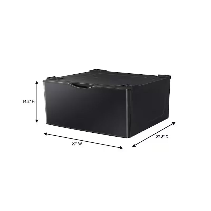 27 in. Laundry Pedestal with Storage Drawer N64278