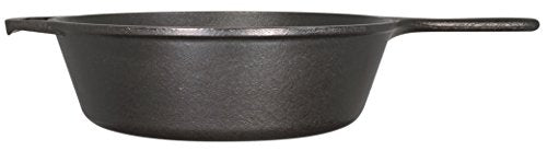 5 Quart Pre-Seasoned Cast Iron Deep Skillet J6892