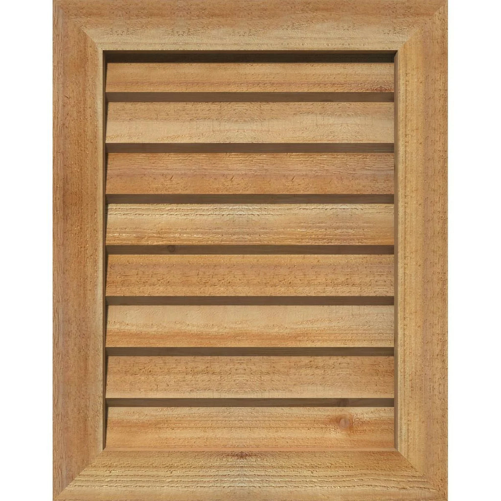 20x22 Vertical Gable Vent Unfinished Non-Functional X300070