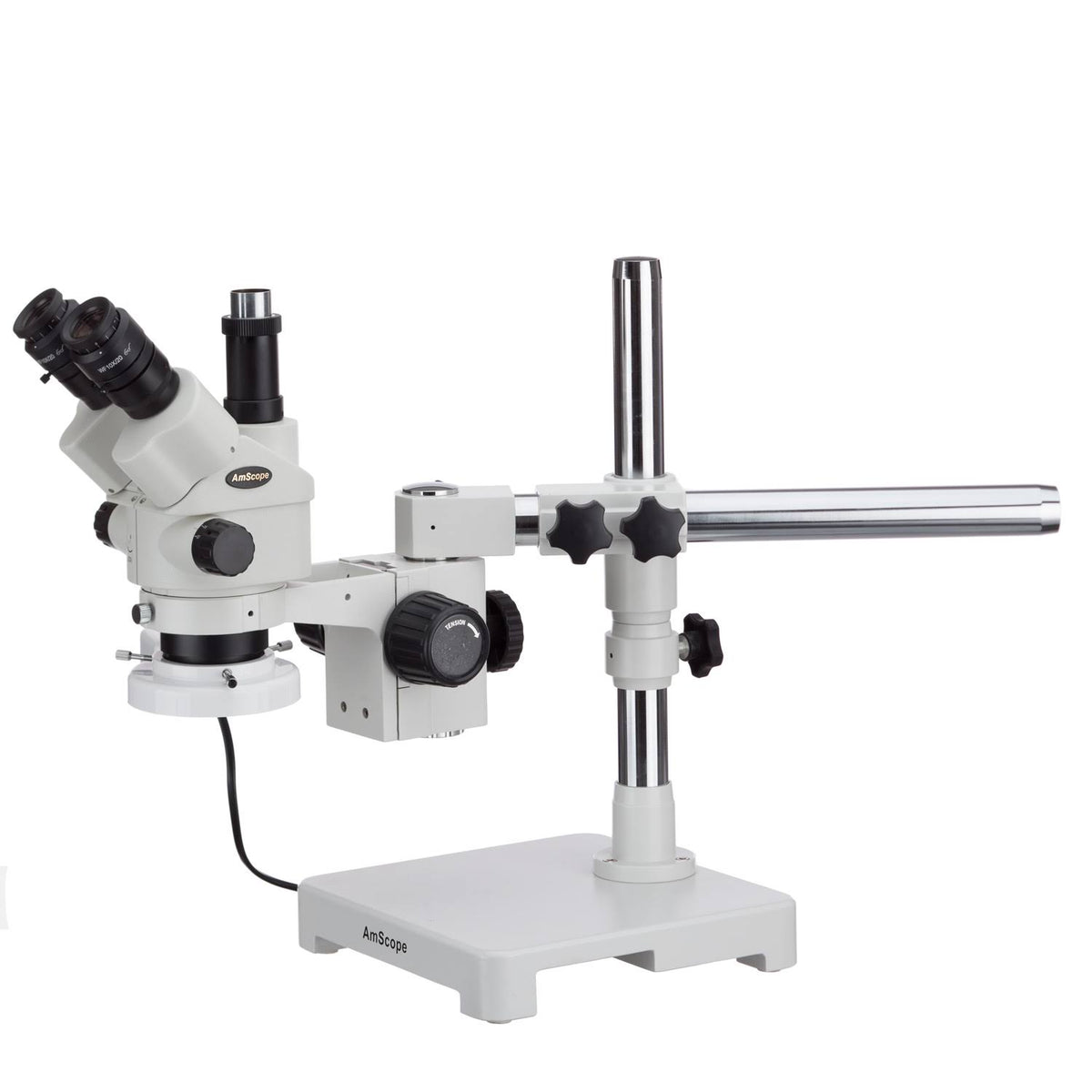 3.5X-90X Simul-Focal Stereo Zoom Microscope with Ring Light O1934