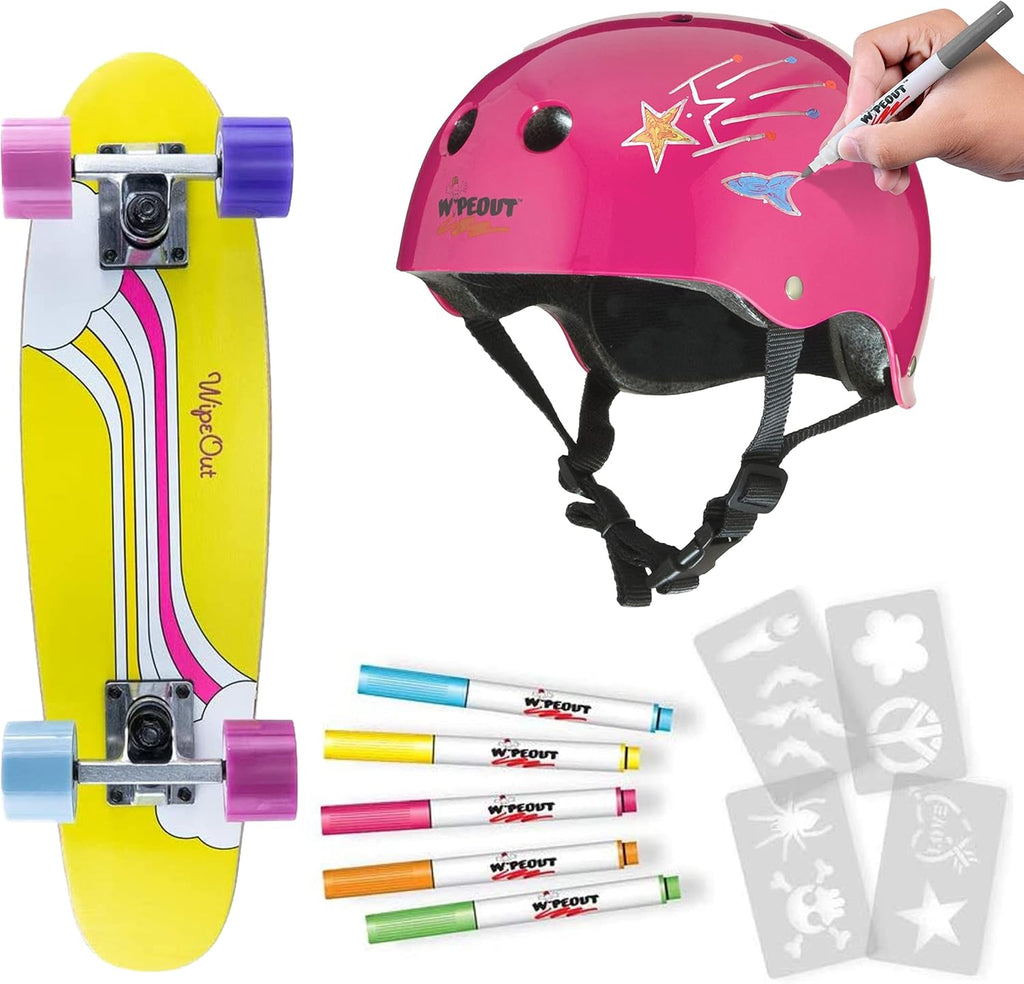 Neon Pink Youth L 8+ Electric Scooter with Helmet L29805