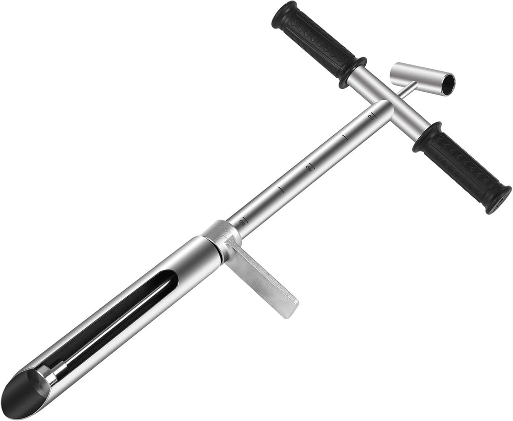 20" Stainless Steel Soil Sampler Probe with Ejector and Foot Pedal, Pack of 2 K634