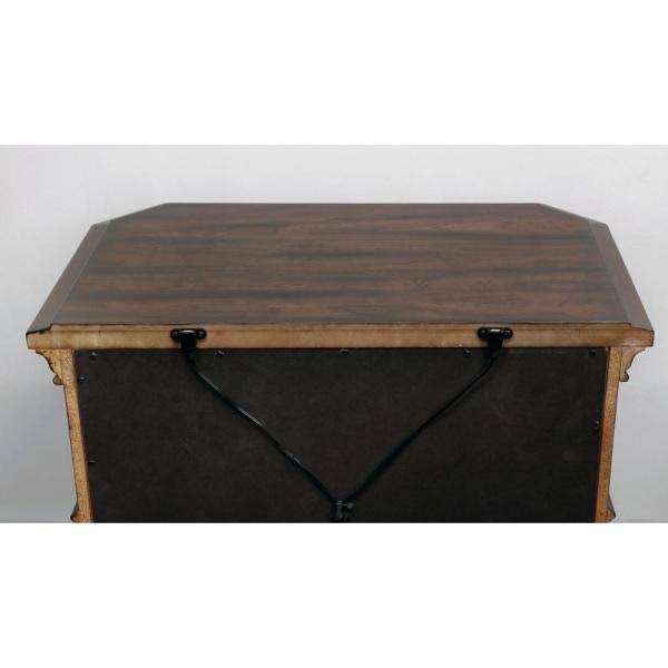 Espresso 2-Drawer Nightstand R6144
