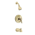 Single Handle Tub and Shower Faucet 1.8 GPM Polished Brass C54244