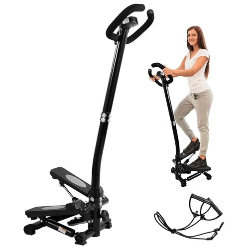 Portable Stepper with Resistance Bands S633659