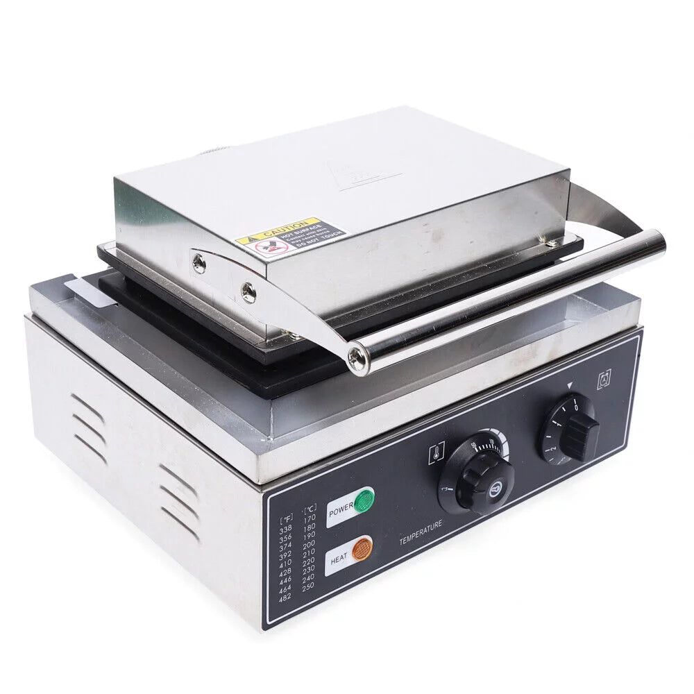 Commercial Electric Nonstick Waffle Maker D84969