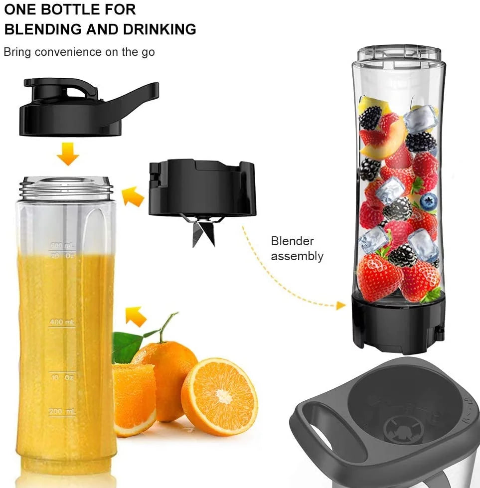 Single Serve Blender with 20Oz BPA-Free Cup A8616