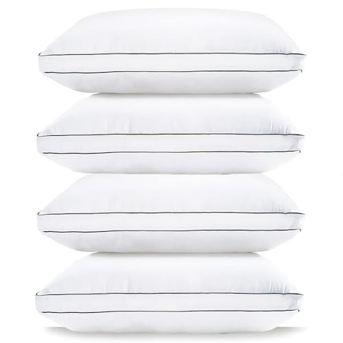 King Size Set of 2 White Down Alternative Pillows T73451