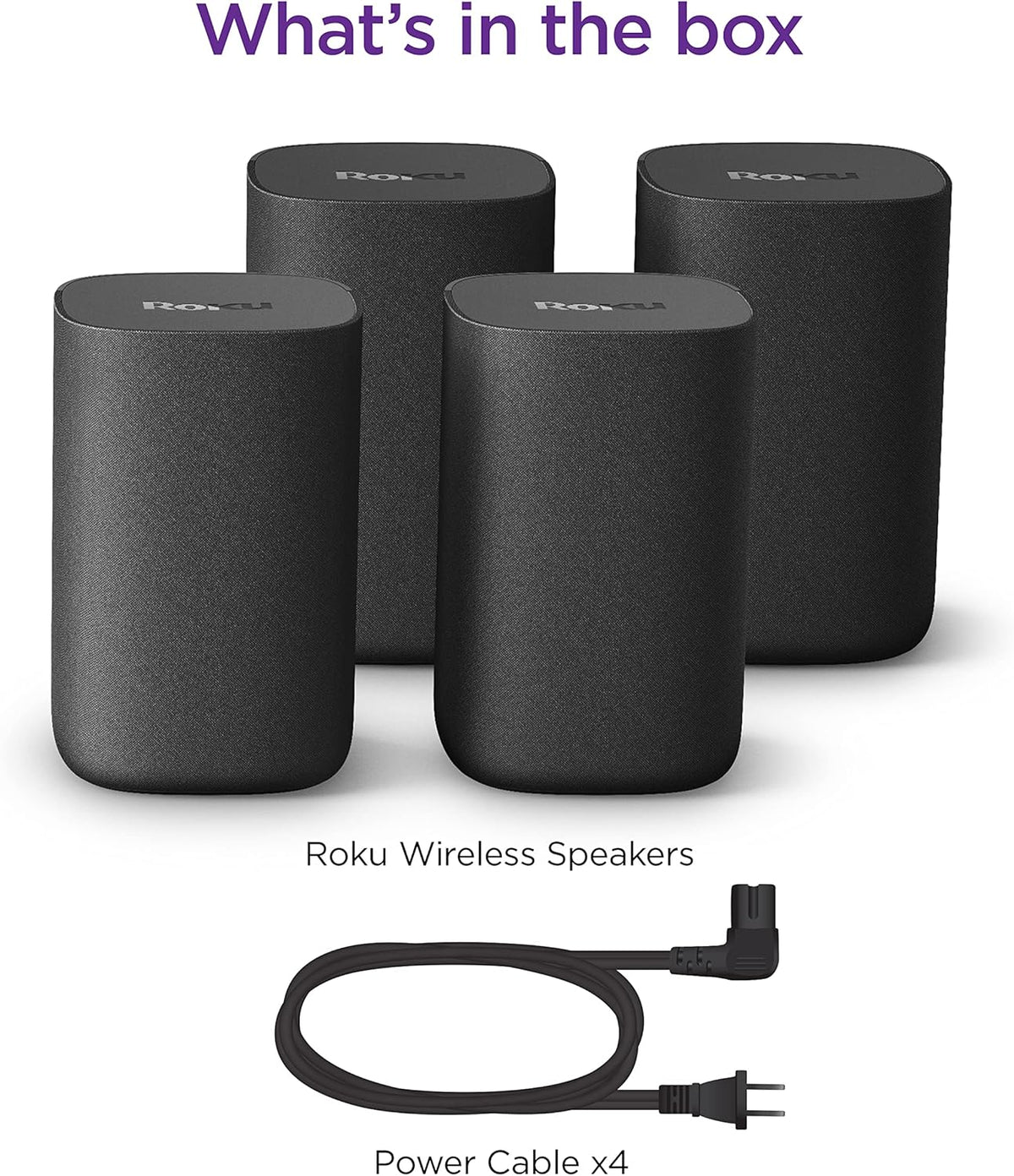 Black Wireless Speakers 2 Count S28789