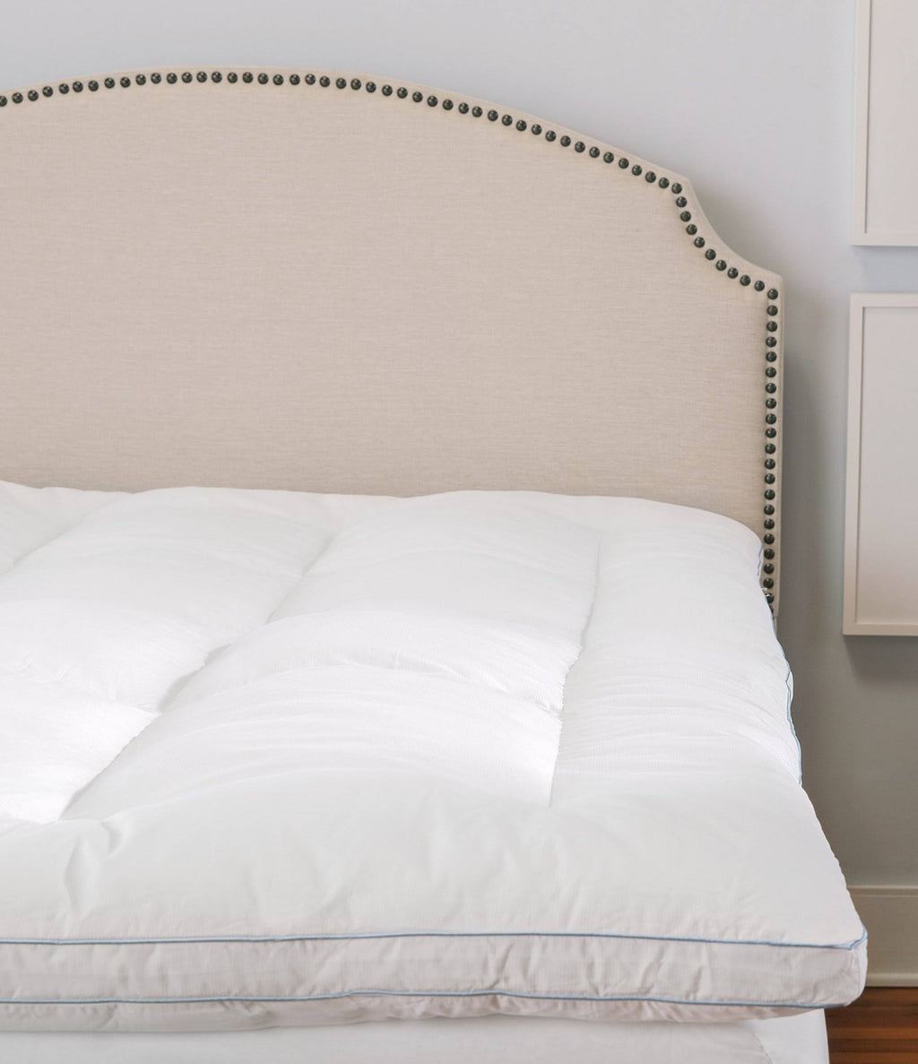Queen Memory Foam and Fiber Mattress Topper N37958