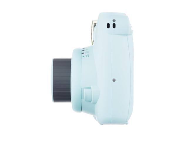Ice Blue Instant Camera with Twin Film Pack V220