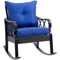 Rattan Rock Chair with Aluminum Frame F14835