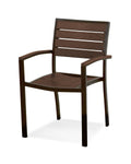 Textured Bronze Dining Arm Chair W9561