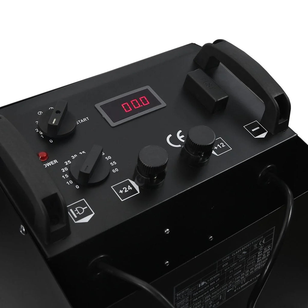 24/12 Volt Battery Charger Station with Display Screen L613