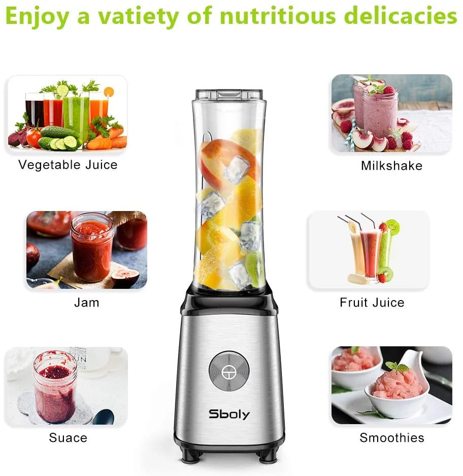 Single Serve Blender with 20Oz BPA-Free Cup A8616