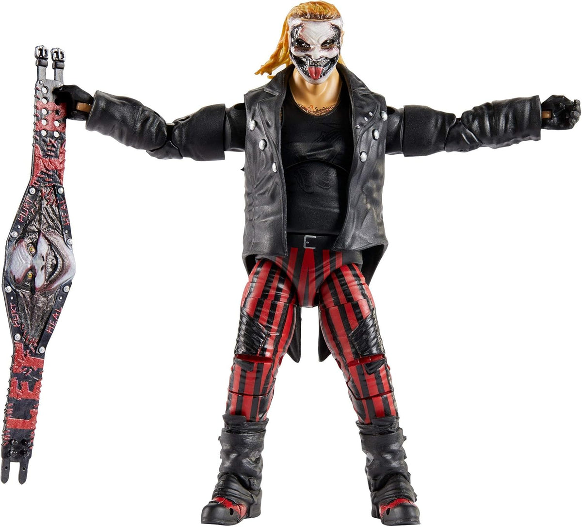 WWE Action Figure 6 in with Interchangeable Jacket and Extra Head T9212