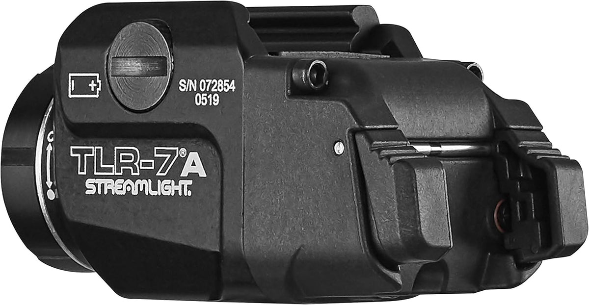 Black Rail-Mounted Tactical Light E67600