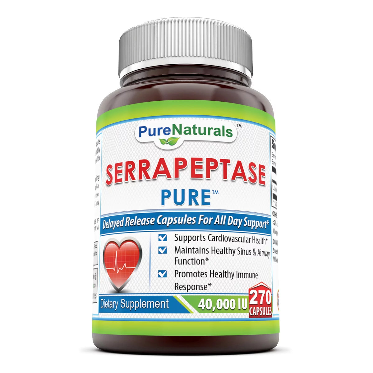 270 Capsules Serrapeptase O981