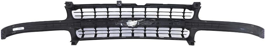 Silver Grille Grill for 1999-2002 Silverado 1500 Pickup Truck I844