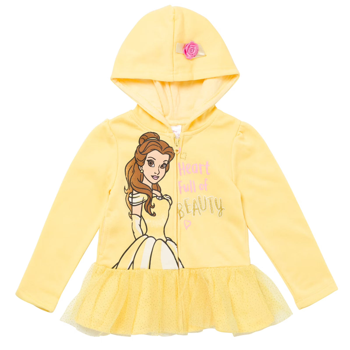 Disney Princess Belle Zip Up Hoodie C95775