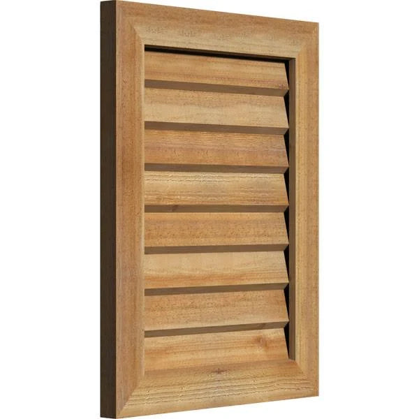 20x22 Vertical Gable Vent Unfinished Non-Functional X300070