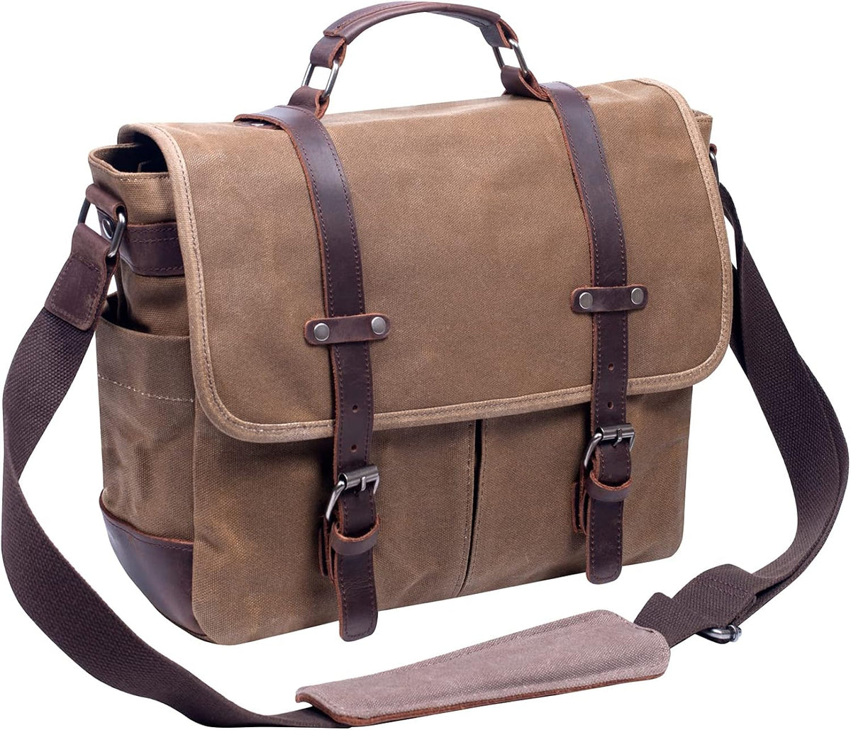 Lightweight Water Resistant 15.6 inch Laptop Messenger Bag T451