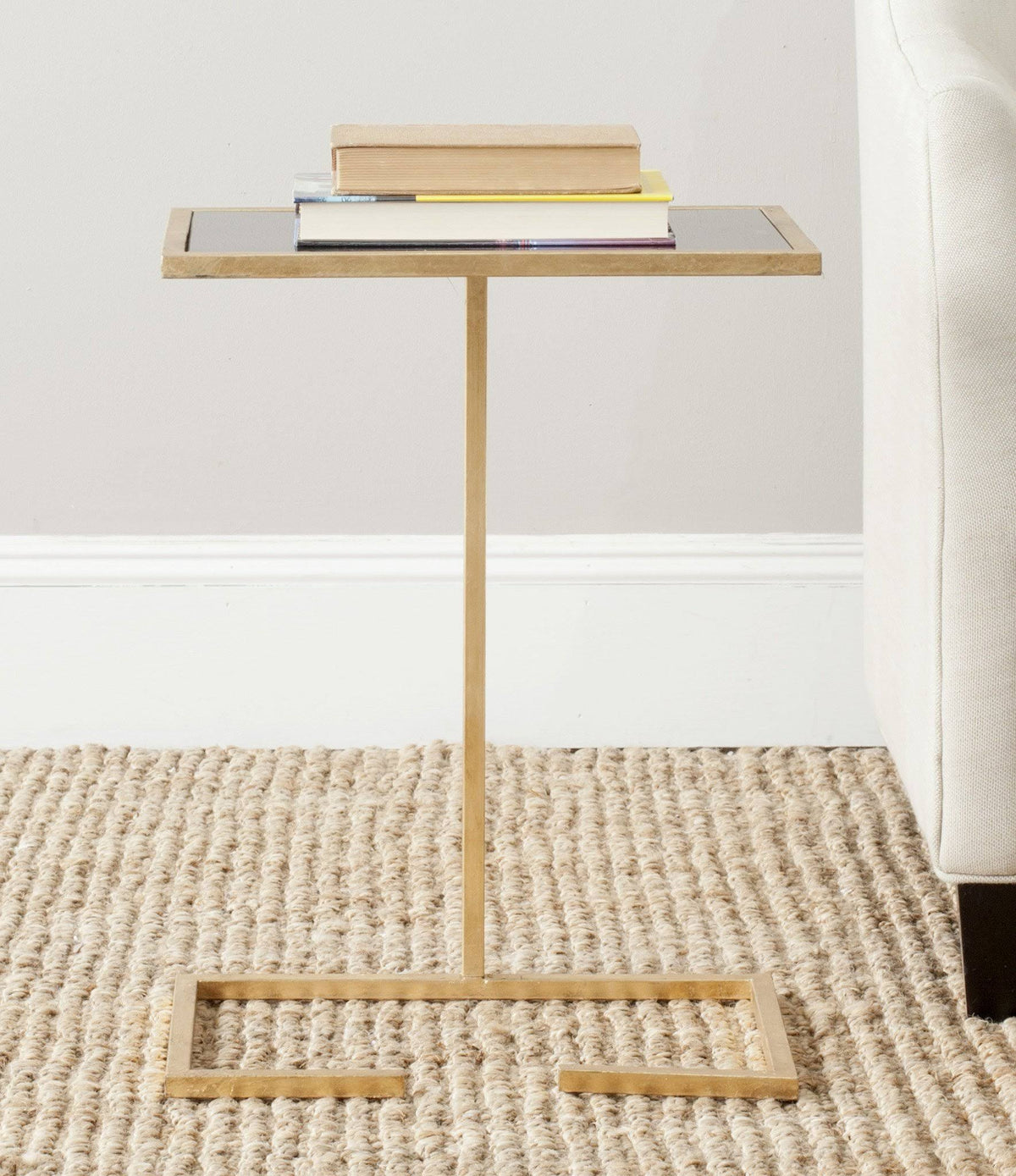 Gold/Black Accent Table B773