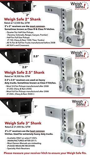 Adjustable 10x22 Drop Ball Mount with 3x22 Shank and Hitch Pin O865