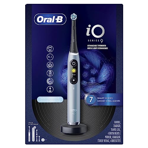 Black Onyx Electric Toothbrush with 3 Replacement Brush Heads B8253